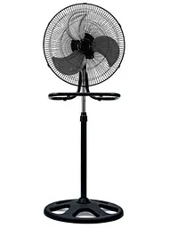 Вентилятор підлоговий No Brand Alfarid Fan 150 Вт Чорний (2104618620)