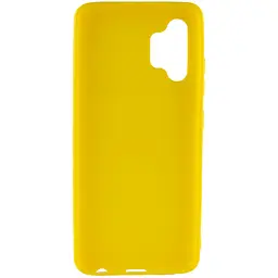 Силіконовий чохол Candy для Samsung Galaxy A54 5G Жовтий - мініатюра 2