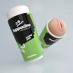 Мастурбатор Crushious Fappucino Creamy Puss (зелений) - мініатюра 2