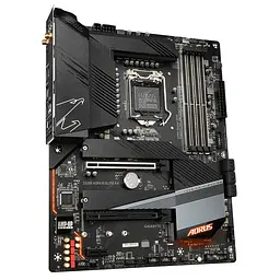 Материнська плата Gigabyte Z590 Aorus Elite AX (Z590 Aorus Elite AX) (Socket 1200, Intel Z590, ATX) Б/в - мініатюра 2
