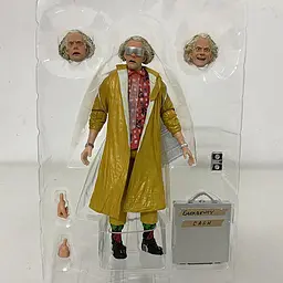 Фігурка Neca Назад у Майбутнє Док Браун Back to the Future Doc Brown 17 см WST BTF DB 19 - мініатюра 5