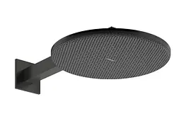 Верхній душ Hansgrohe Raindance Alive S 300 2jet EcoSmart з тримачем brushed black chrome 24541340