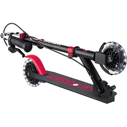 Самокат Globber Flow Element Junior Lights чорно-червоний 50 кг (729-102) - мініатюра 5