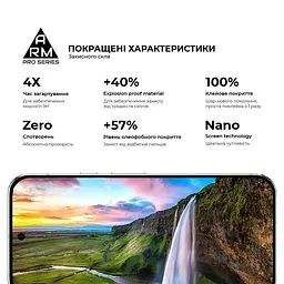 Захисне скло на Google Pixel 9 Pro XL з олеофобним покриттям, Pro, повне проклеювання, антистатичний і пиловідштовхуючий шар, 9H, самоклеючеся, 2.5D, на весь екран, антистатичний клей, ArmorStandart (ARM79889) - мініатюра 5