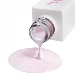Рідкий гель для укріплення та моделювання PolyLiquid Gel 09 Moonlight Glow білий JOIA vegan 8 мл - мініатюра 4
