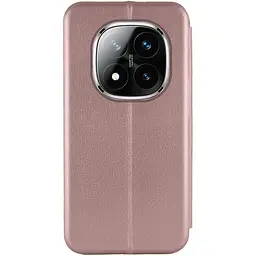 Шкіряний чохол-книжка Classy для Xiaomi Redmi Note 14 Pro 5G / 14 Pro+ 5G Rose Gold - мініатюра 3