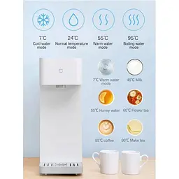 Кулер для води настільний MiJia Smart Hot Cold Water Dispenser White (MJMY23YM) - мініатюра 4