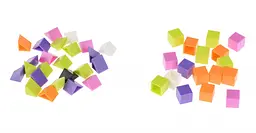 Пазл-мозаїка Same Toy Colourful designs Підводний світ, 420 елементів (5993-3Ut) - мініатюра 3