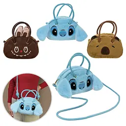Плюшева сумка-іграшка для дітей у вигляді кролика, ведмедя або Стіча (R15701)