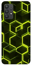Чохол Demsky Neon hexagon для Samsung Galaxy A32 (A325F) 4G