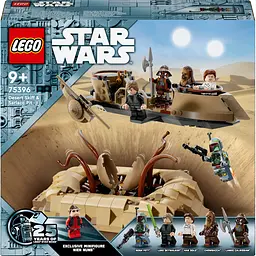 Конструктор LEGO Star Wars Пустельний скіф та яма Сарлакка 558 деталей (75396)