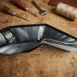 Чоловіче горизонтальне портмоне Tony Perotti з натуральної шкіри RFID захистом 3538+rfid nero (90371) Чорне - мініатюра 7