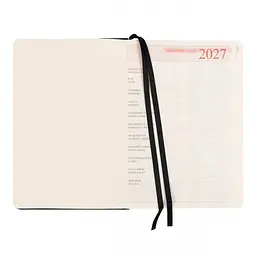 Щоденник діловий Leo Planner 2027 Persona А5 368 сторінок твердий чорний (252750) - мініатюра 4