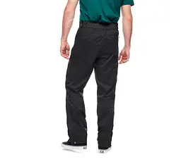 Чоловічі штани Black Diamond Stormline Stretch FL ZP Rain Pants S Чорний - мініатюра 3
