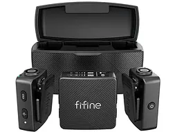 Мікрофонна радіосистема для смартфона Fifine M9 Black - мініатюра 2