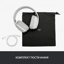 Bluetooth-гарнітура Logitech Zone Vibe 100 Wireless Off-White (981-001219) - мініатюра 10