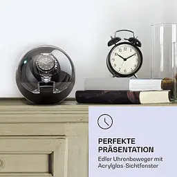 Ящик для автопідзаводу годинника Klarstein St. Gallen II Premium чорний (10036169) - мініатюра 4