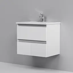 Тумба підвісна AM.PM X - Joy 65 см з умивальником M85-FHX0653-WC0653WG38 - мініатюра 4