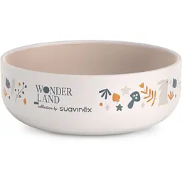 Набір посуду для годування Suavinex Wonderland +6 місяців світло-рожевий (308808) - мініатюра 4