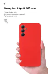 Чехол ArmorStandart ICON для Samsung A34 5G (A346) Camera cover Red (ARM66173) - мініатюра 7