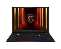 MSI Ноутбук Raider A18 HX A9WIG-212XUA UHD+ mini LED 120Hz, Ryzen 9 9955HX3D_16C_32T, 32GB, F1TB, NVD5080-16, DOS, черный