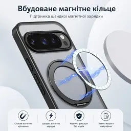 Чохол до мобільного телефона BeCover Aura Fold Google Pixel 9 Pro XL / 10 Pro XL Black (715669) - мініатюра 6