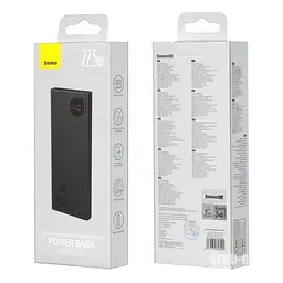 Портативний акумулятор Baseus Adaman Metal Digital Display Quick 10000mAh 22.5W (PPAD000001) - мініатюра 5
