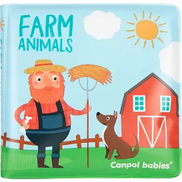 Іграшка-книжечка м'яка пищалка Canpol babies Кольорова ферма (2/083)