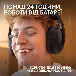 Ігрова гарнітура Logitech G325 Lightspeed Wireless Black (981-001524) - мініатюра 7