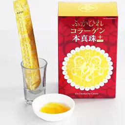 Колагенове желе Ginza Tomato Shark Collagen Pearl Plus з пудрою перлин 30 стіків - мініатюра 2