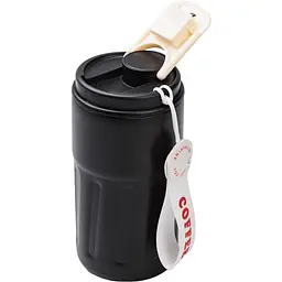 Термочашка Coffee 500 мл з датчиком температури, чорний Yiwu HP-14-10B - мініатюра 3