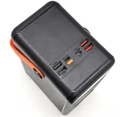 Power Bank YM-641 CX 180000 mAh з ліхтариком ∙ Повербанк YM-641 CX на сонячній батареї з дисплеєм - мініатюра 2