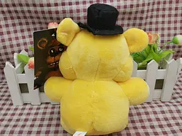 М'яка іграшка П'ять ночей з Фредді Golden Freddy Золотий Фредді 18 см FNAF48-8 - мініатюра 5