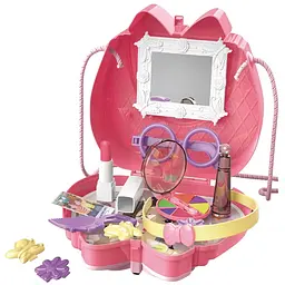 Дитячий косметичний набір Kids Pretend Toy Bag сумка для макіяжу з дзеркалом ∙ Ігровий набір Kids Pretend Toy Bag для дівчат