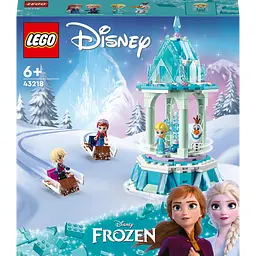 Конструктор LEGO Disney  Чарівна карусель Анни й Ельзи 175 деталей (43218)