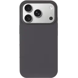 Чохол Epik Silk Full Protective (AA) NO LOGO для Apple iPhone 17 Pro / 18 Pro (6.3") Сірий / Dark Gray - мініатюра 2