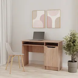 Письмовий стіл MebelStar Лілу 110x50x75 см Дуб сонома (MBS-1375)