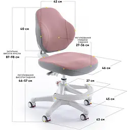 Дитяче крісло Evo-Kids Mio Classic DP (Y-405 DP) - мініатюра 3