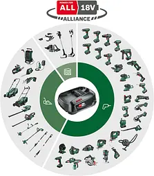 Акумулятор PBA 18В 4А·год 0.7кг Bosch hoz0014376 - мініатюра 3