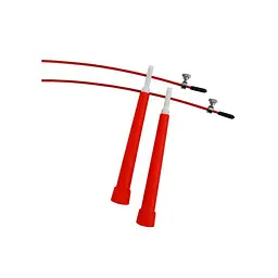 Швидкісна скакалка EasyFit Speed Cable Rope EF-2039-R зі сталевим тросом, червона - мініатюра 2
