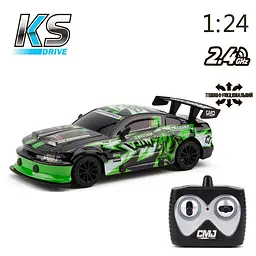 Автомобіль KS Drive Road Rebels 1:24 зелений (18599OB) - мініатюра 7