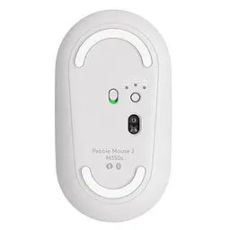 Миша Logitech Pebble Mouse 2 M350 Tonal White (910-007013) - мініатюра 3