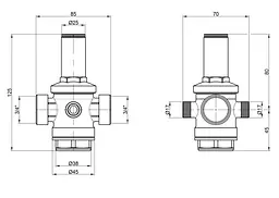 Редуктор Icma 3/4" №246 (91246AE05) - мініатюра 3