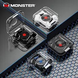 TWS-навушники MONSTER Airmars XKT01 blue - мініатюра 2