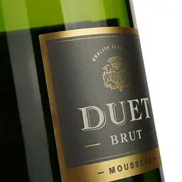 Вино ігристе Duet Brut біле брют 0.75 л - мініатюра 3