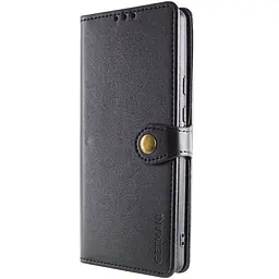 Шкіряний чохол-книжка Getman Gallant (PU) для Samsung Galaxy A27 Чорний - мініатюра 3