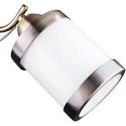 Люстра стельова Brille класична E27 60W BZ (LK-555C/3) - мініатюра 4