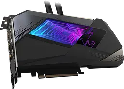 Відеокарта GeForce RTX 3080 10GB Gigabyte Aorus Xtreme Waterforce (GV-N3080AORUSX W-10GD) Б/В - мініатюра 2
