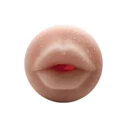 Міні-мастурбатор ротик Alive Oral Mini Masturbator Flesh - мініатюра 2