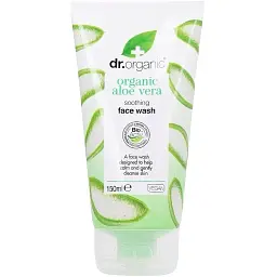 Гель для вмивання з екстрактом алое Dr. Organic Bioactive Skincare Organic Aloe Vera Face Wash 150 мл